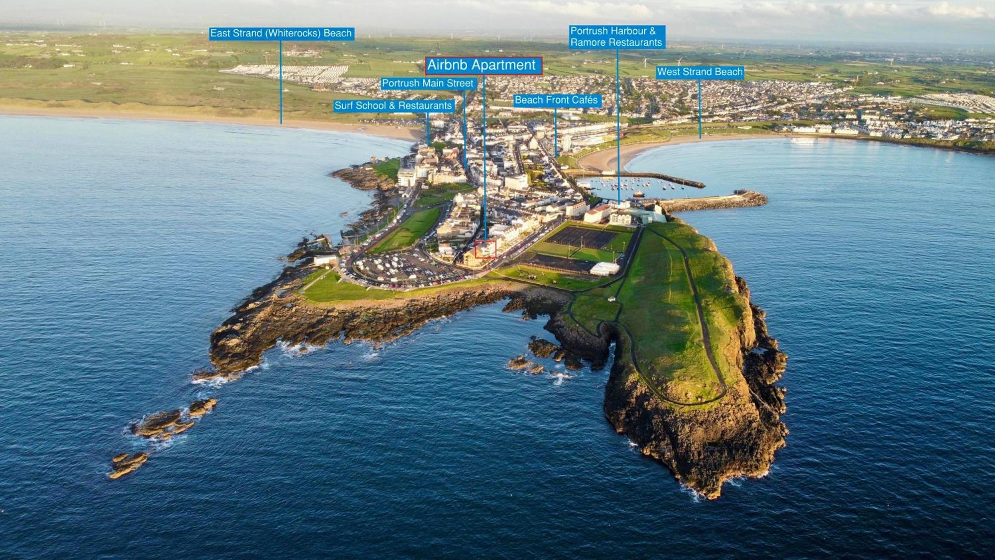 The North Cove, 20M To The Sea, Modern Studio Apartment Portrush Luaran gambar